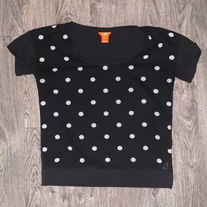 EUC Polka dot T-shirt blouse